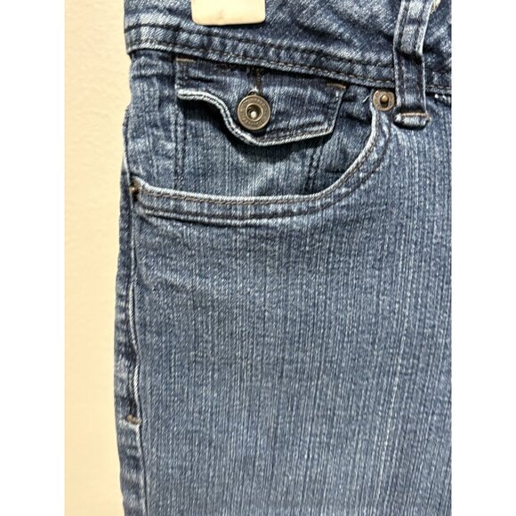 St Johns Bay Women Size 10 Jean Shorts 30X10 Denim Stretch - Picture 2 of 10